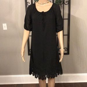 NWT! SHARAGANO BLACK DRESS SIZE 10